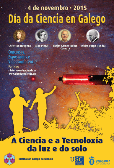 Cartel ciencia en galego 2015